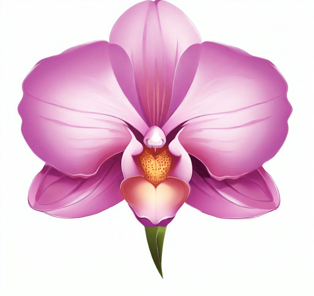 Orchid Clipart Image
