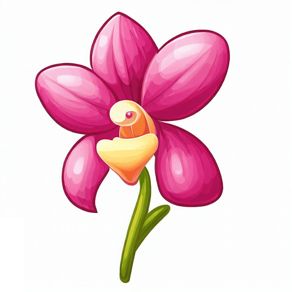 Orchid Clipart Png Pictures