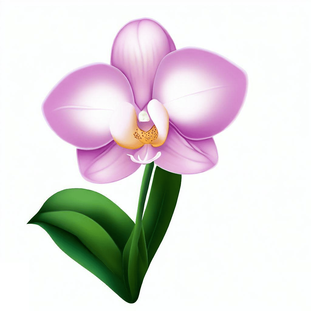Orchid Flower Clip Art