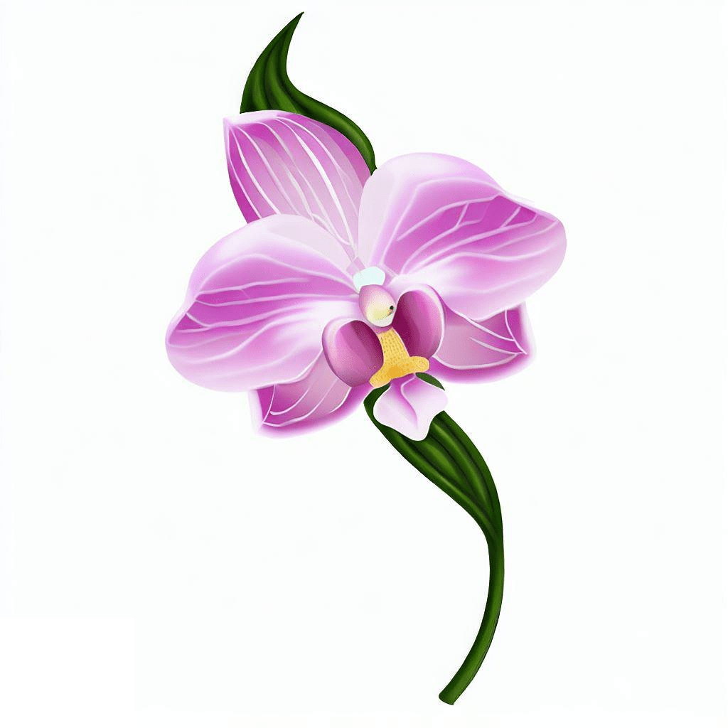 Orchid Flower Clipart Photo