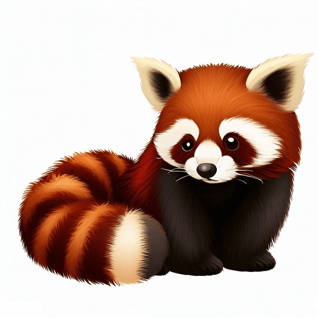Red Panda Clipart Free Image