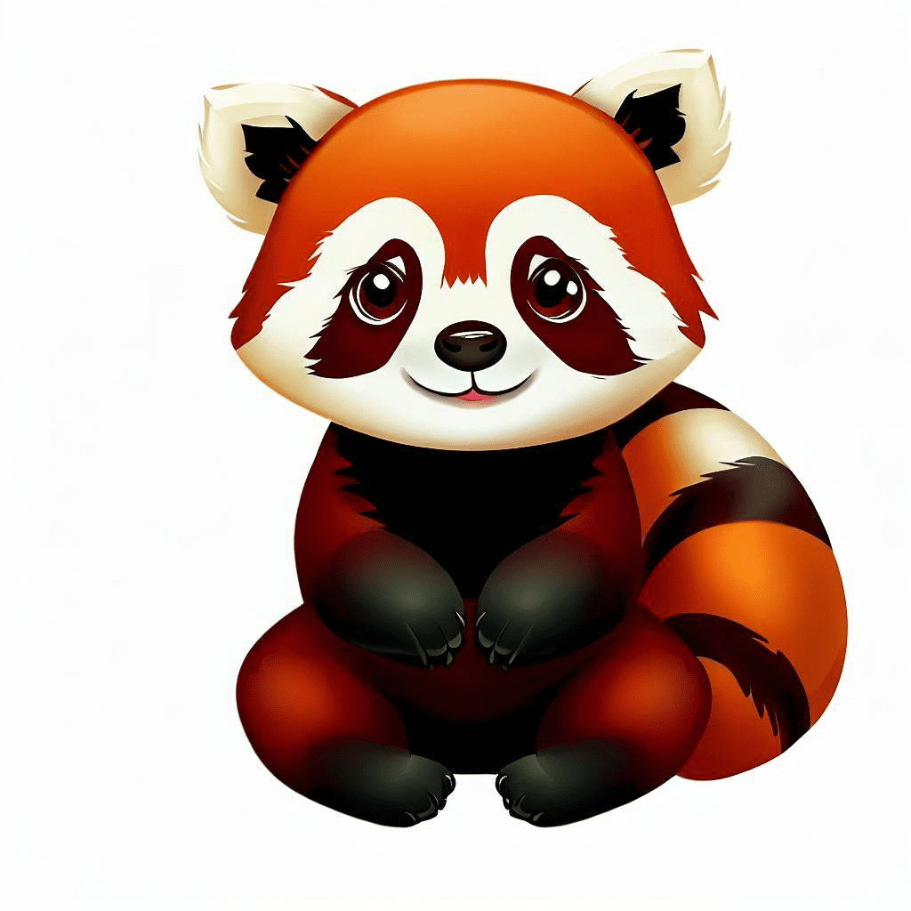 Red Panda Clipart Free Photo