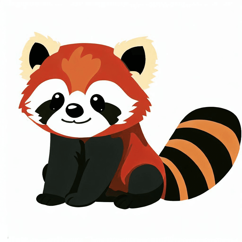 Red Panda Clipart Free Picture