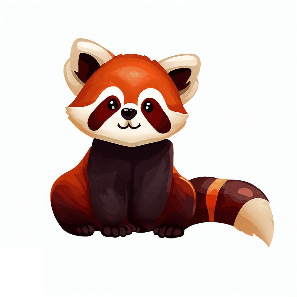 Red Panda Clipart Free