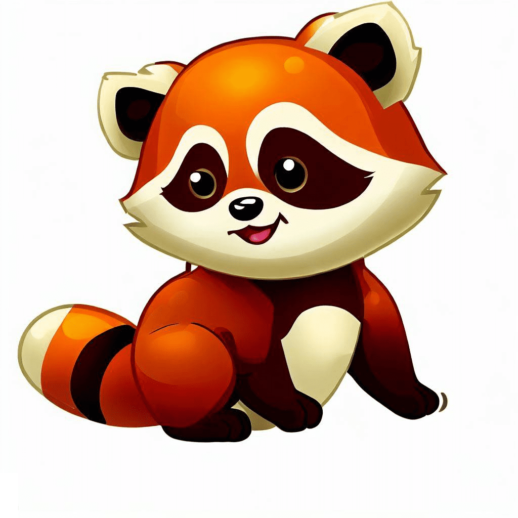 Red Panda Clipart Images