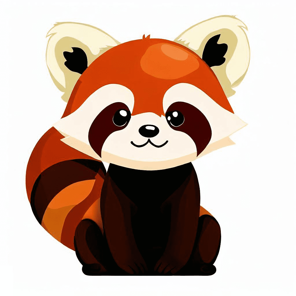 Red Panda Clipart Png Free