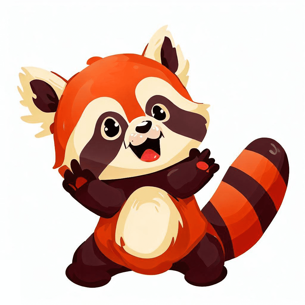 Red Panda Clipart Png Photo