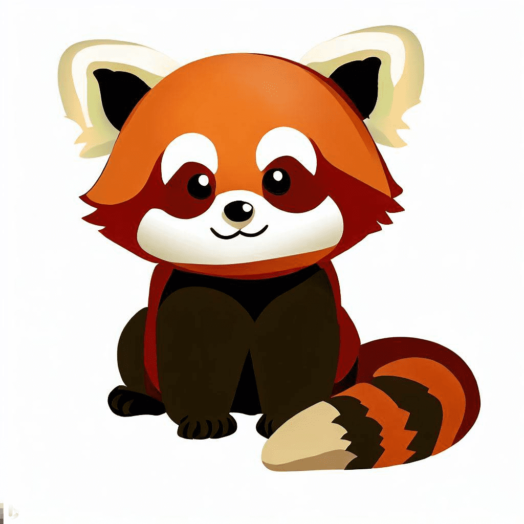 Red Panda Clipart Png Picture