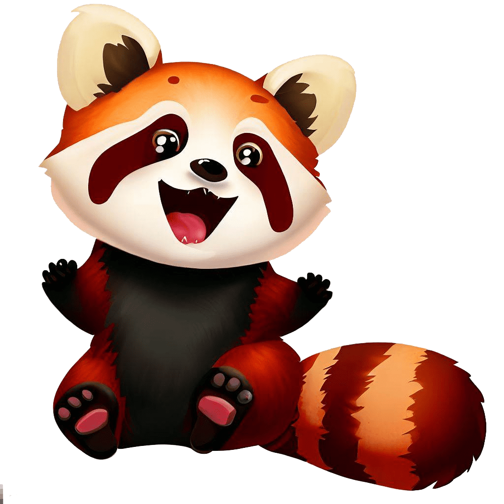 Red Panda Clipart Png Transparent