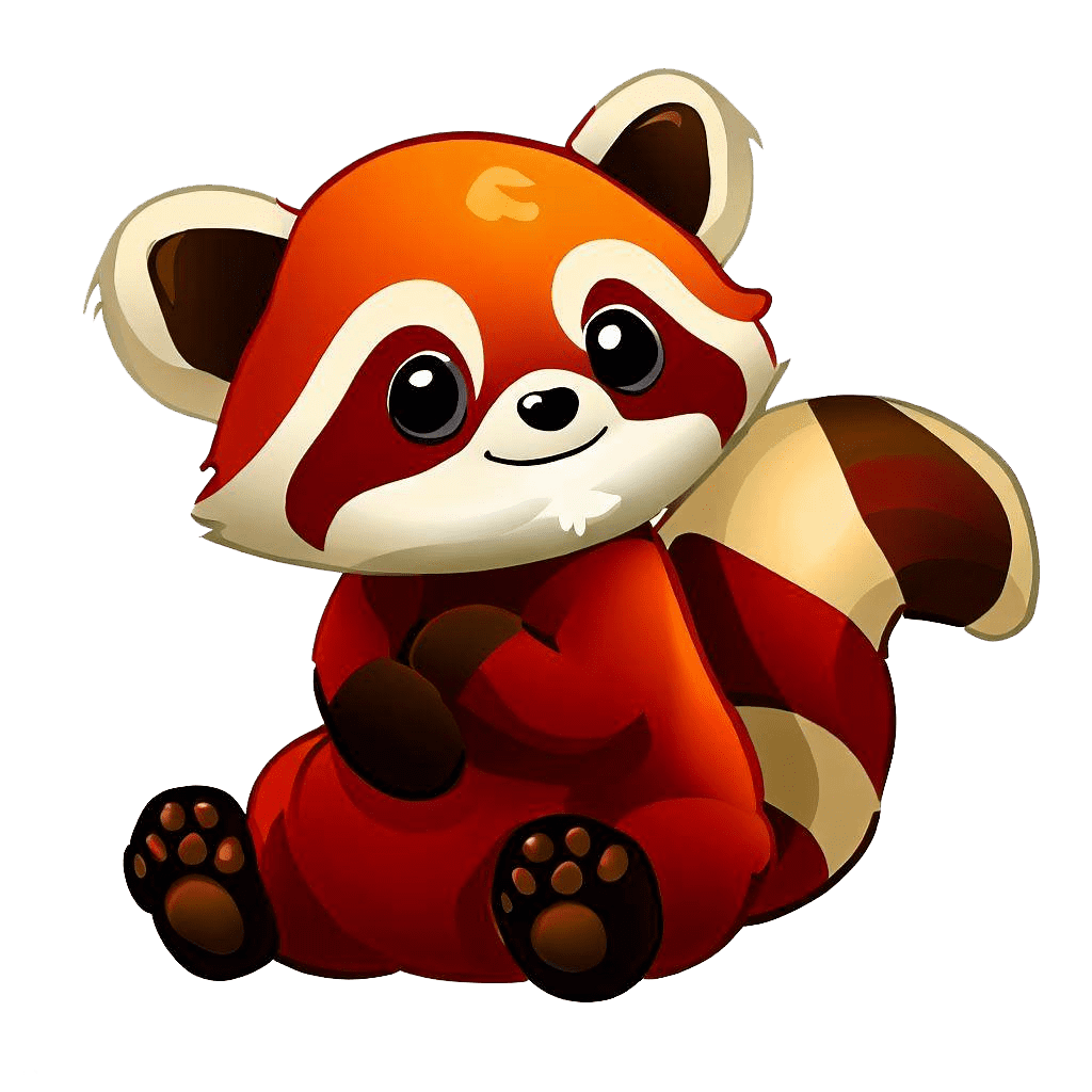 Red Panda Clipart Transparent Download