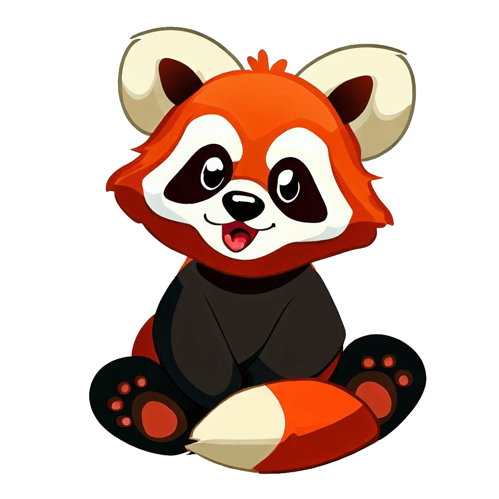 Red Panda Clipart Transparent Images