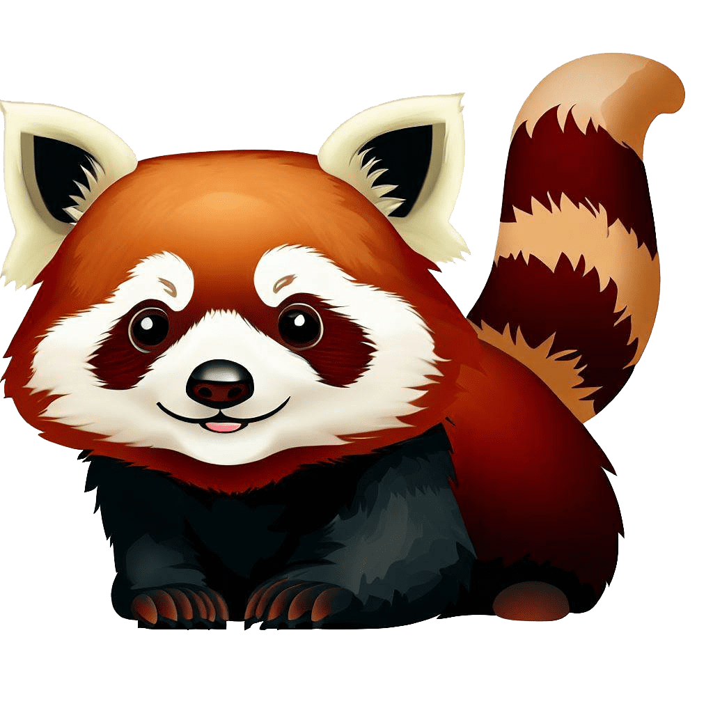 Red Panda Transparent Clip Art
