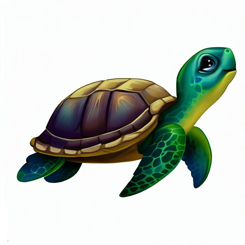 Sea Turtle Clipart Photo