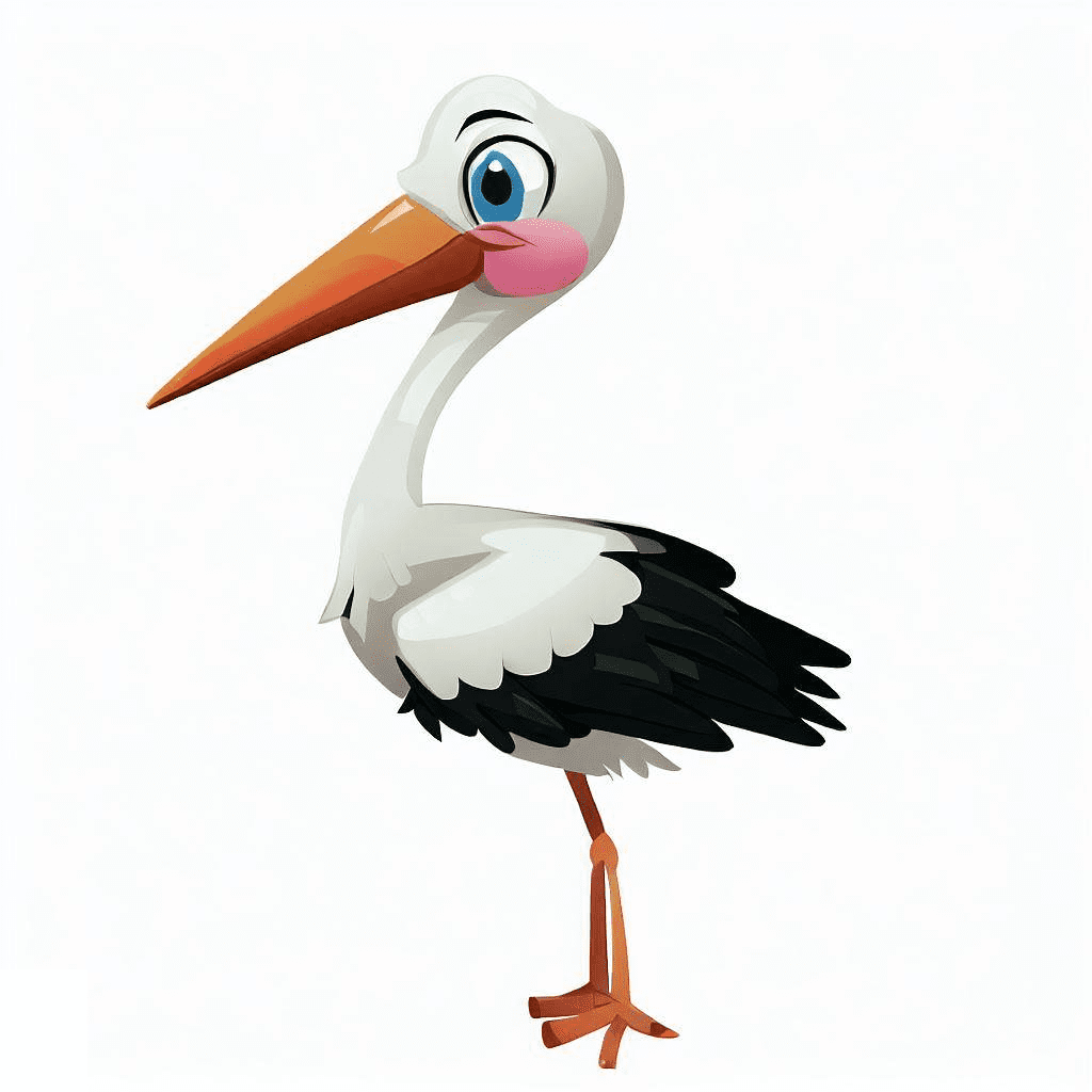 Stork Clipart Free Image