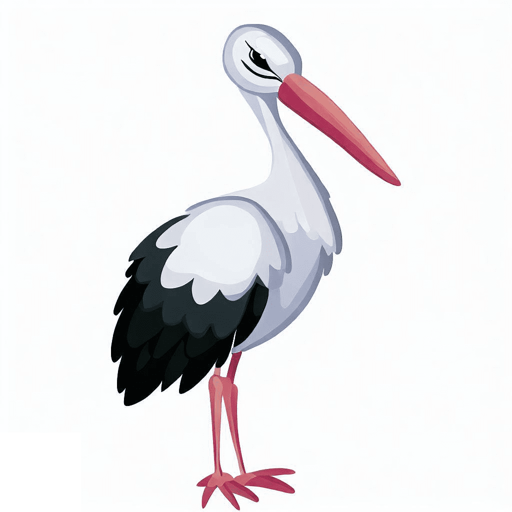Stork Clipart Free Picture