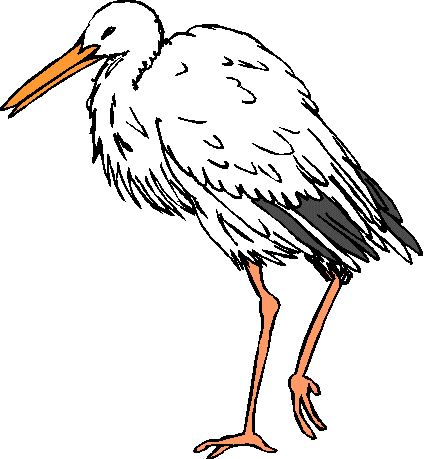 Stork Clipart Free