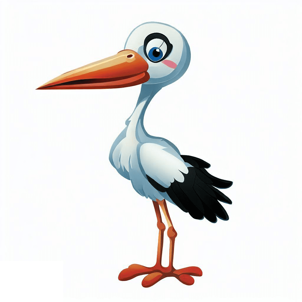 Stork Clipart Png Image