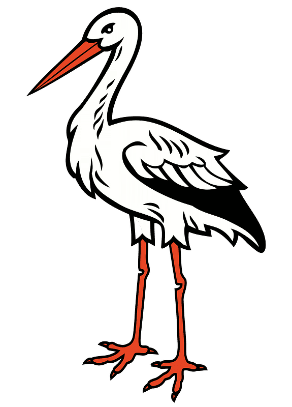Stork Clipart Transparent Pictures