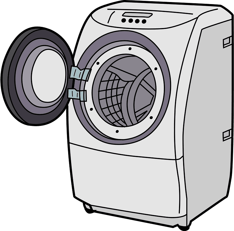 Washing Machine Clipart Transparent Background
