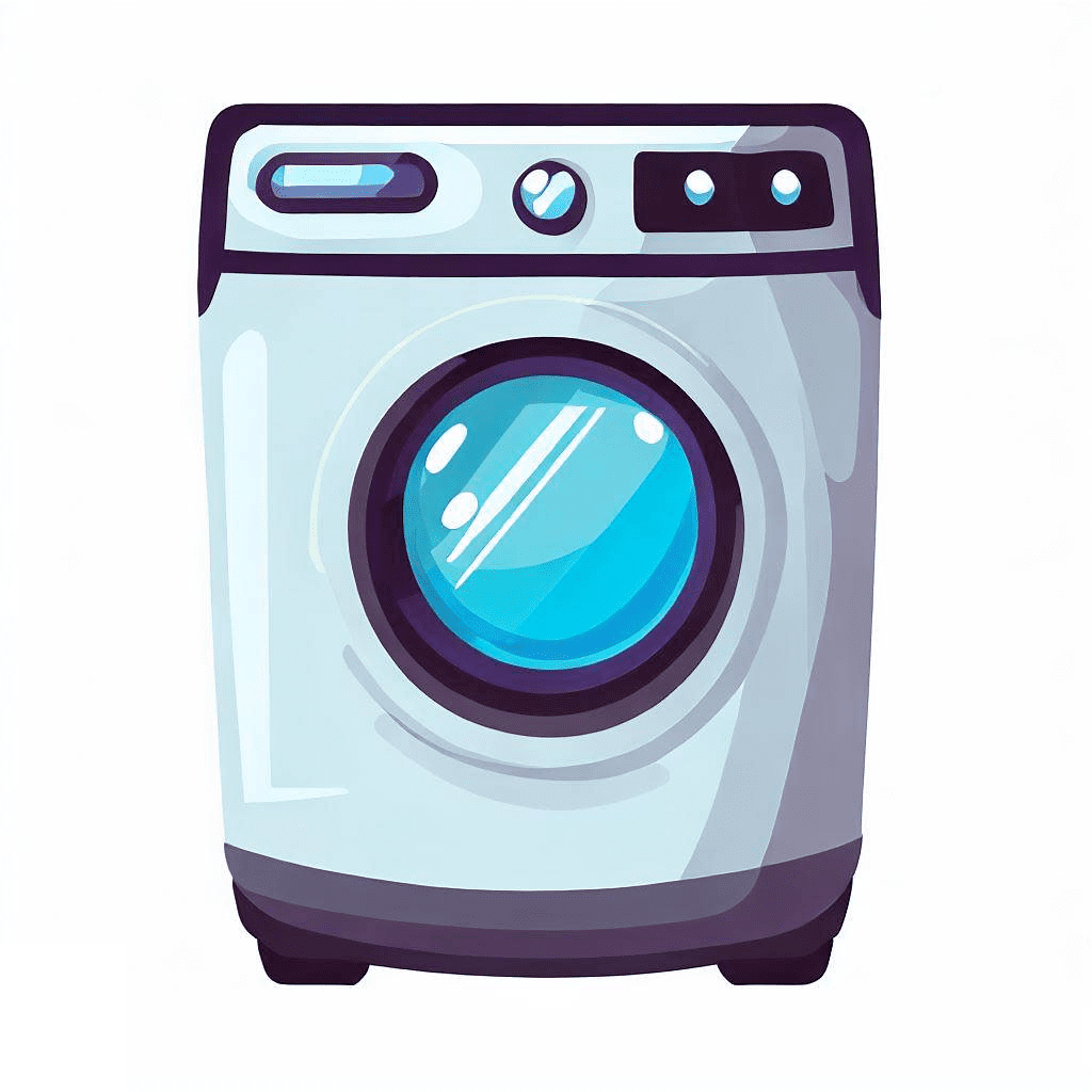 Washing Machine HD Clipart