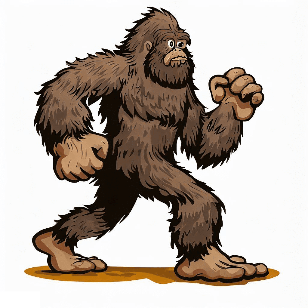 Bigfoot Clipart For Free