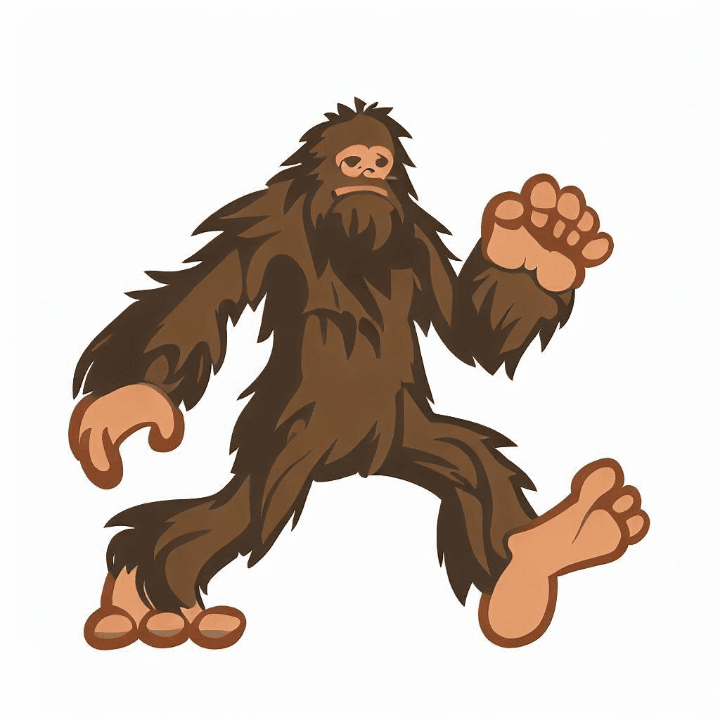 Bigfoot Clipart Image