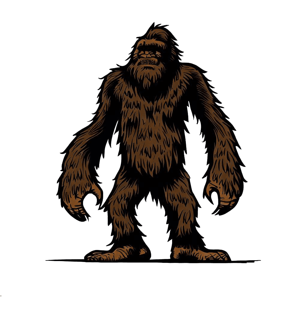 Bigfoot Transparent Clipart