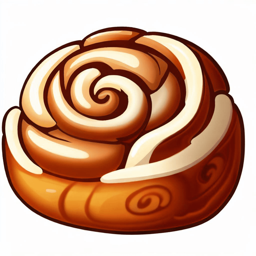 Cinnamon Roll Clipart Images