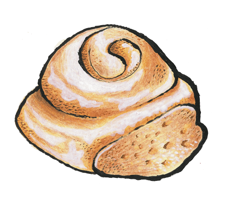 Cinnamon Roll Clipart Png Download