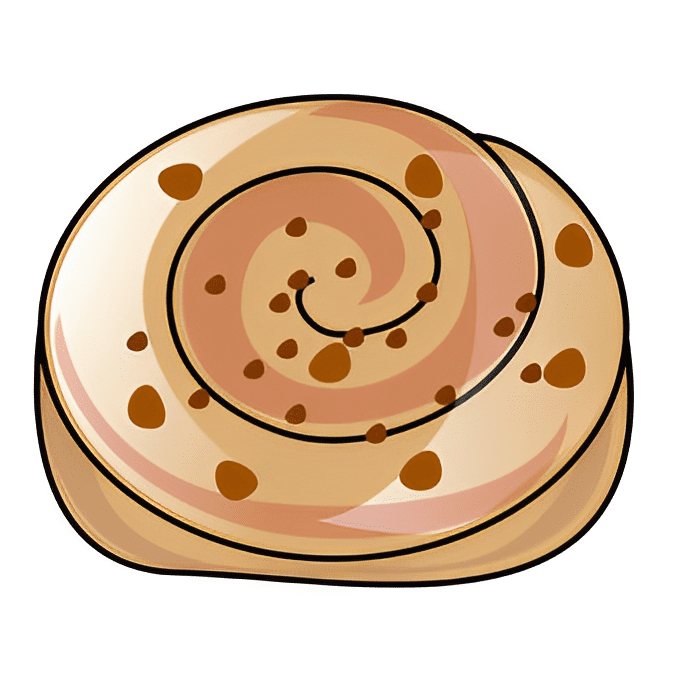 Cinnamon Roll Clipart Png For Free