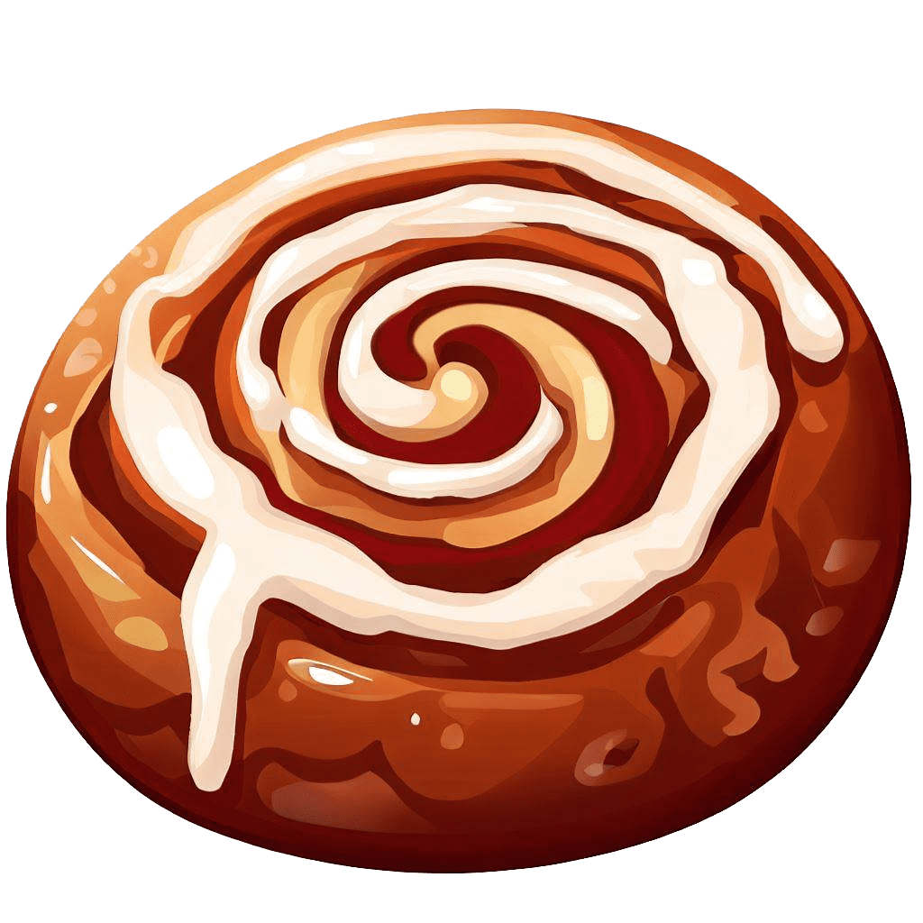 Cinnamon Roll Clipart Png Transparent