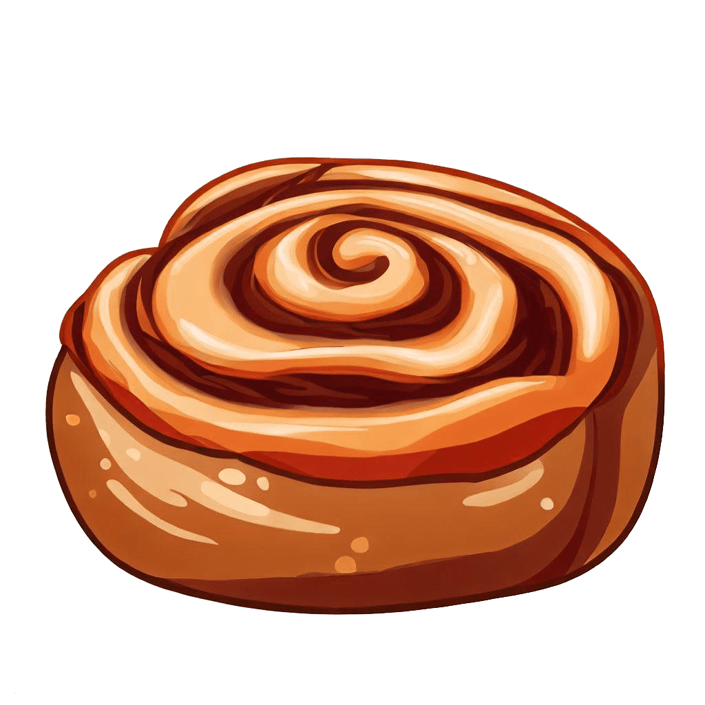 Cinnamon Roll Clipart Transparent Background