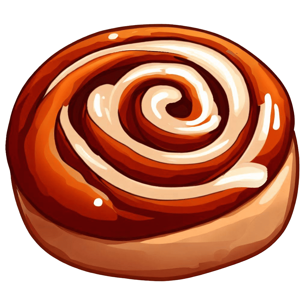 Cinnamon Roll Clipart Transparent Pictures