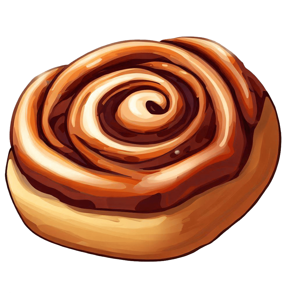 Cinnamon Roll Clipart Transparent