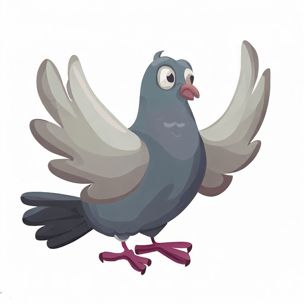Clipart of Pigeon