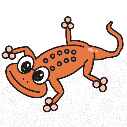 Cute Gecko Clipart