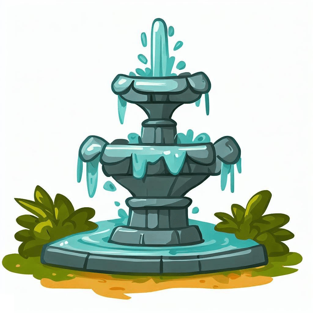 Fountain Clip Art