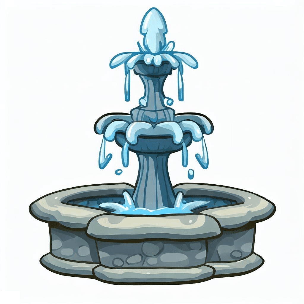 Fountain Clipart