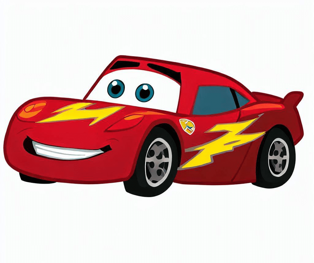 Lightning McQueen Clipart Image