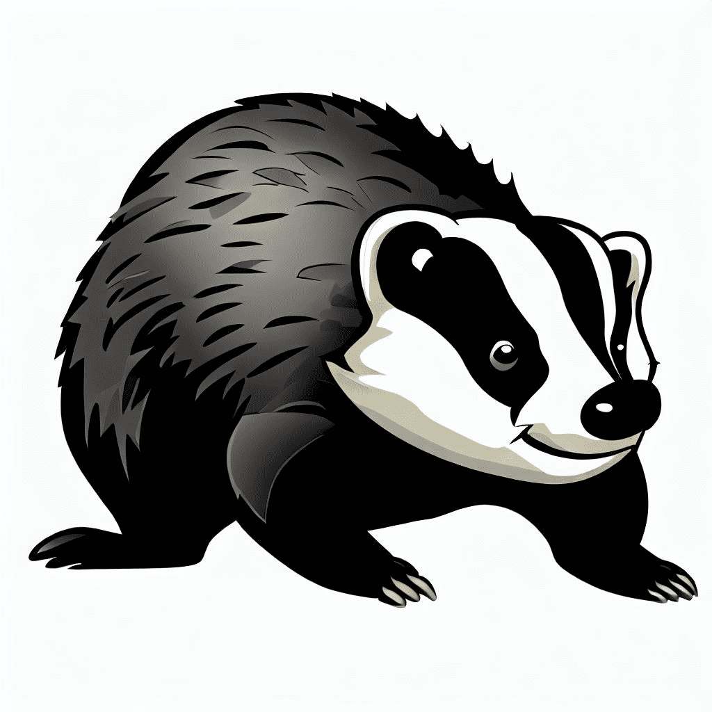 Badger Clipart Free Image