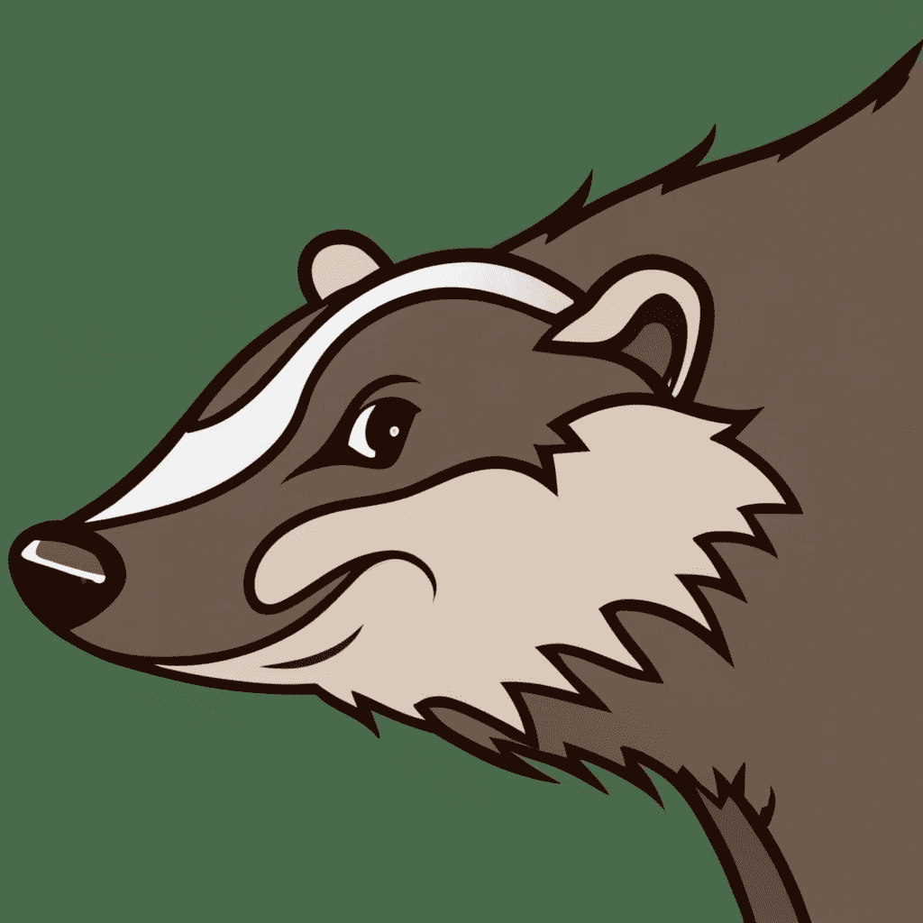Badger Clipart Free Picture