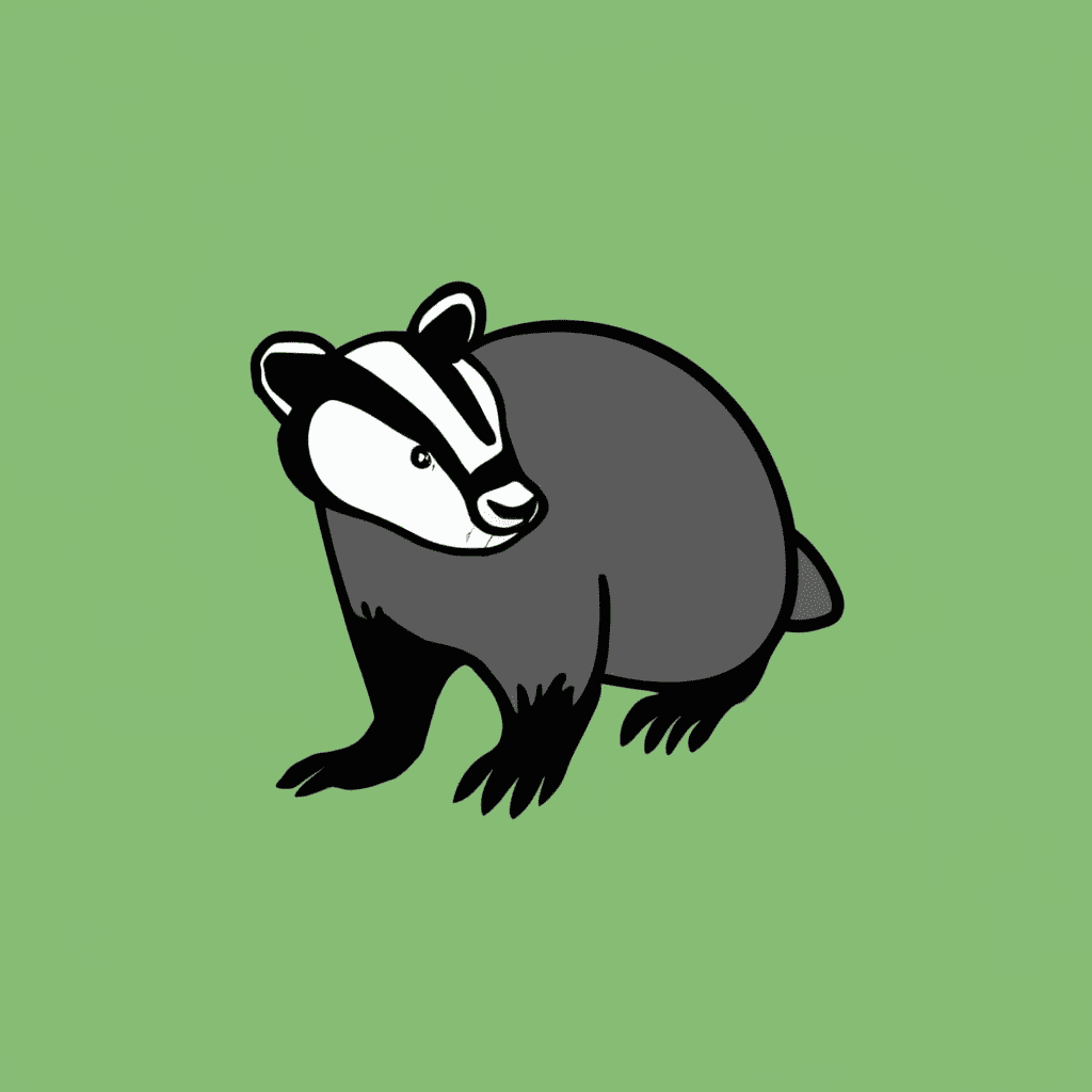 Badger Clipart Free
