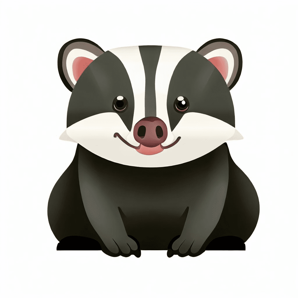 Badger Clipart Images