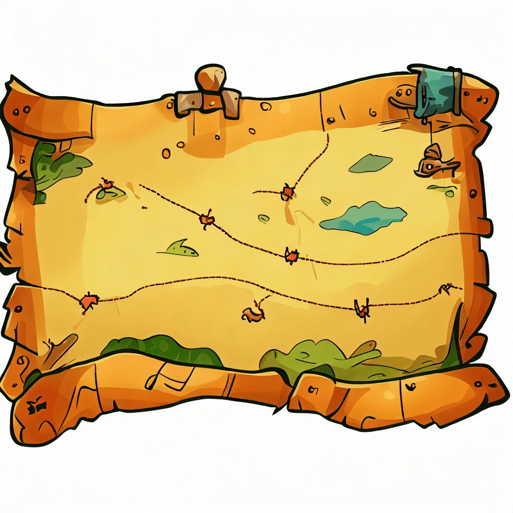 Clipart Treasure Map