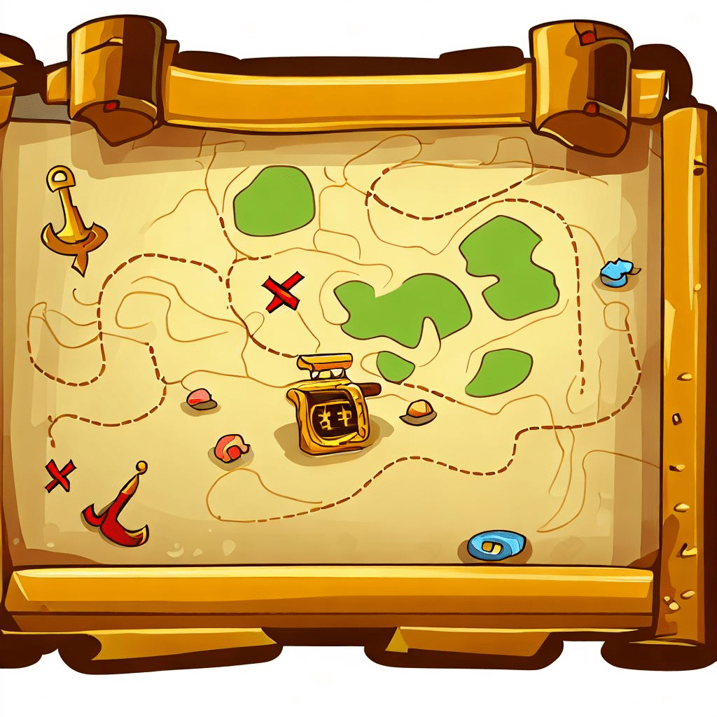 Download Treasure Map Clipart