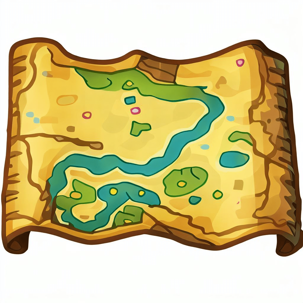 Treasure Map Clip Art