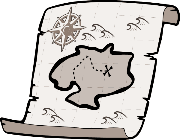 Treasure Map Clipart Pictures