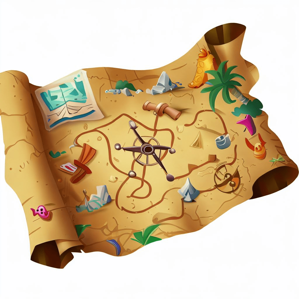 Treasure Map Clipart Png Image