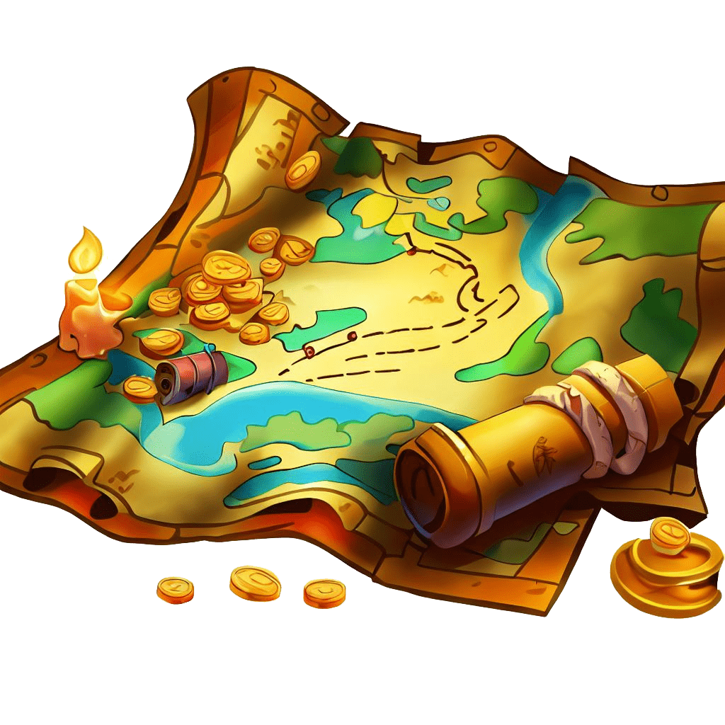 Treasure Map Transparent Clipart