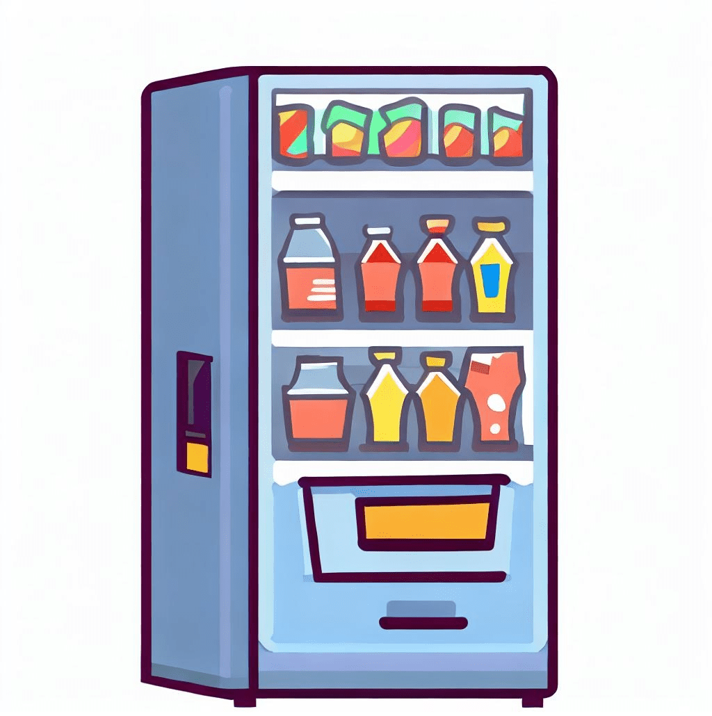 Vending Machine Clipart Image